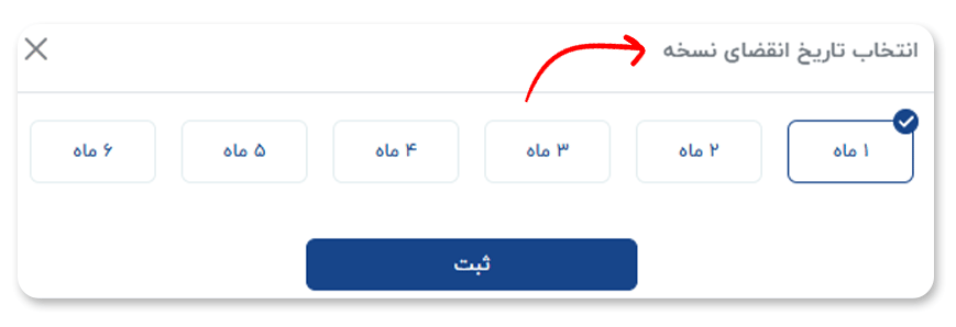انقضای نسخه انقضای نسخه